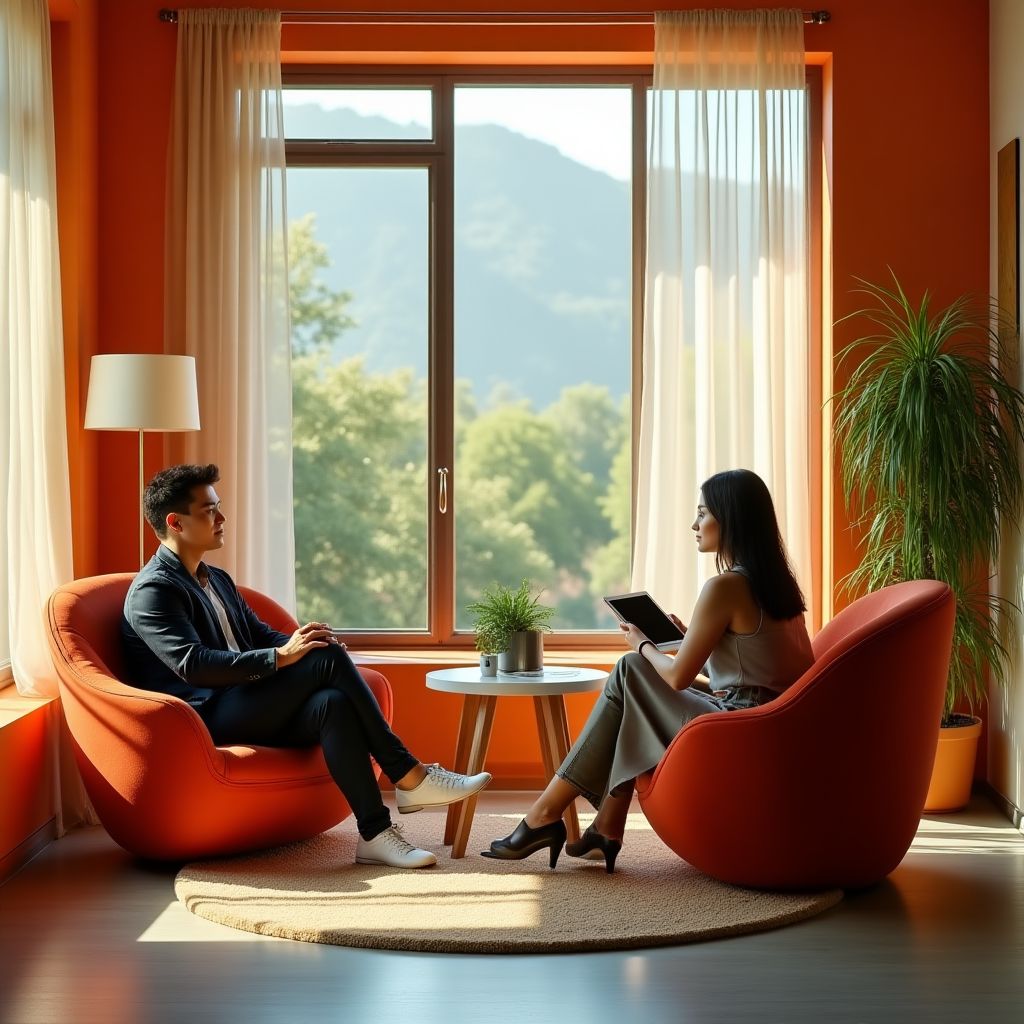 Career coaching session